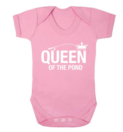 Queen of the pond Baby Vest pale pink 18-24 months