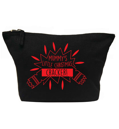 Mummy's little christmas cracker | makeup / wash bag