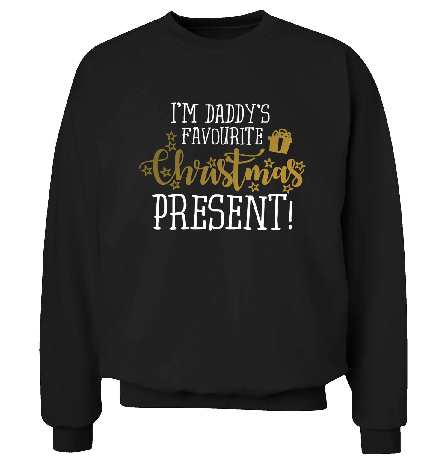 Daddy's favourite Christmas present Adult's unisex black Sweater 2XL