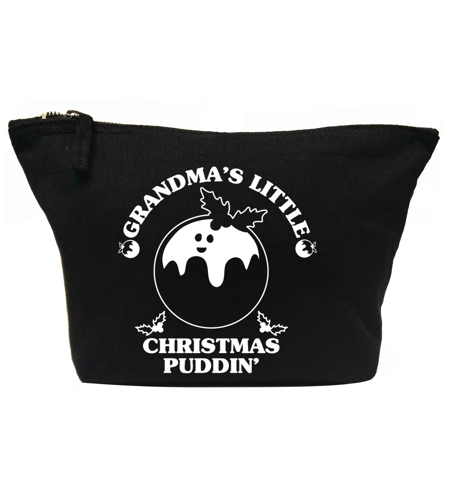 Grandma's little Christmas puddin' | makeup / wash bag