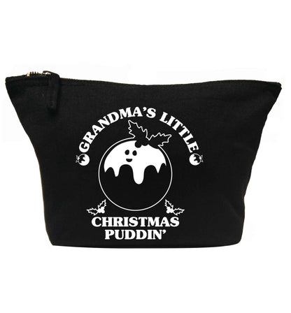 Grandma's little Christmas puddin' | makeup / wash bag