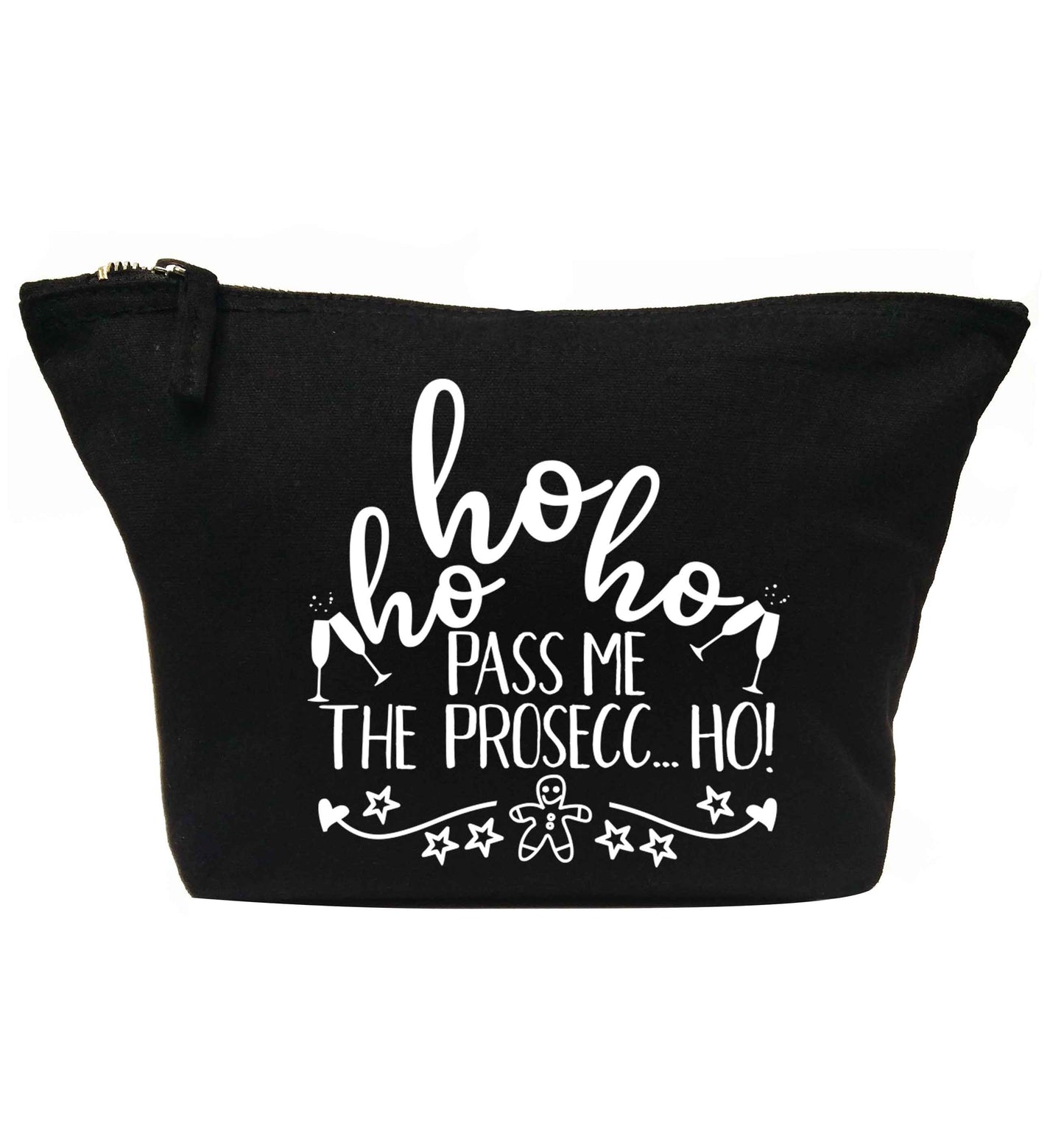 Ho ho ho pass me the prosecco | makeup / wash bag