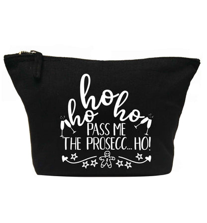 Ho ho ho pass me the prosecco | makeup / wash bag