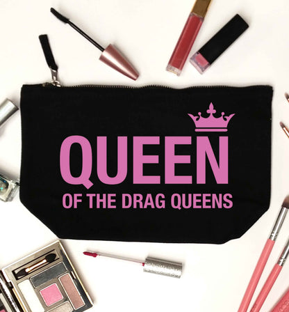 Queen of the drag Queens black makeup bag