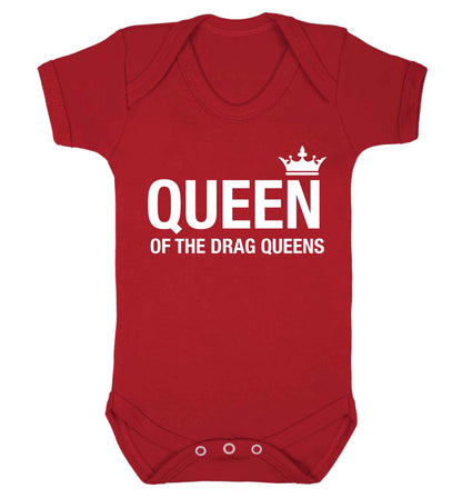 Queen of the drag Queens Baby Vest red 18-24 months