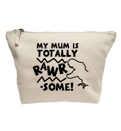 My mum is totally rawrsome | Makeup / wash bag