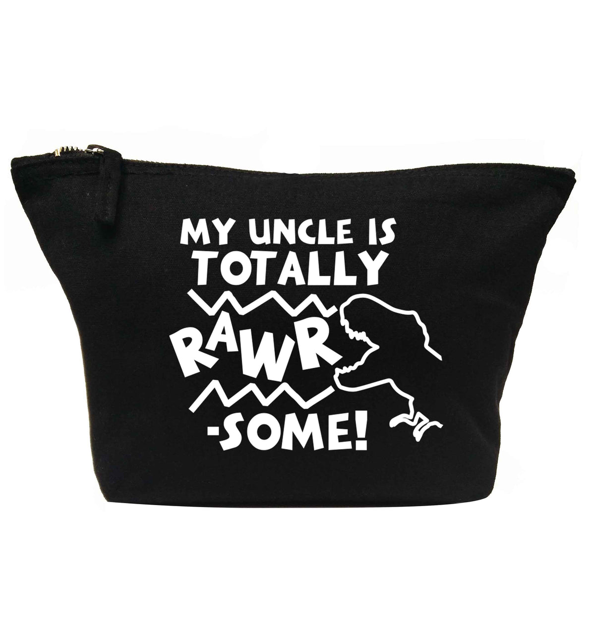 My uncle is totally rawrsome | Makeup / wash bag