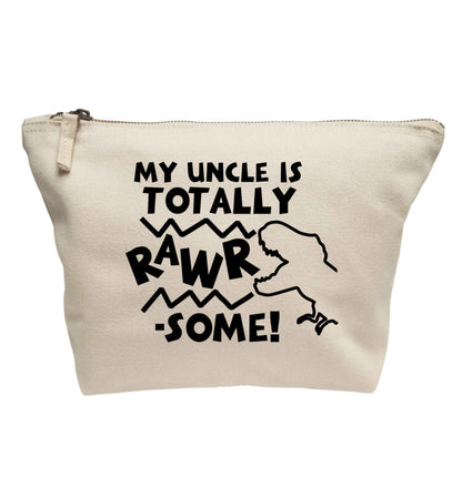 My uncle is totally rawrsome | Makeup / wash bag