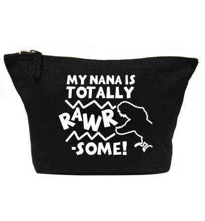 My nana is totally rawrsome | Makeup / wash bag