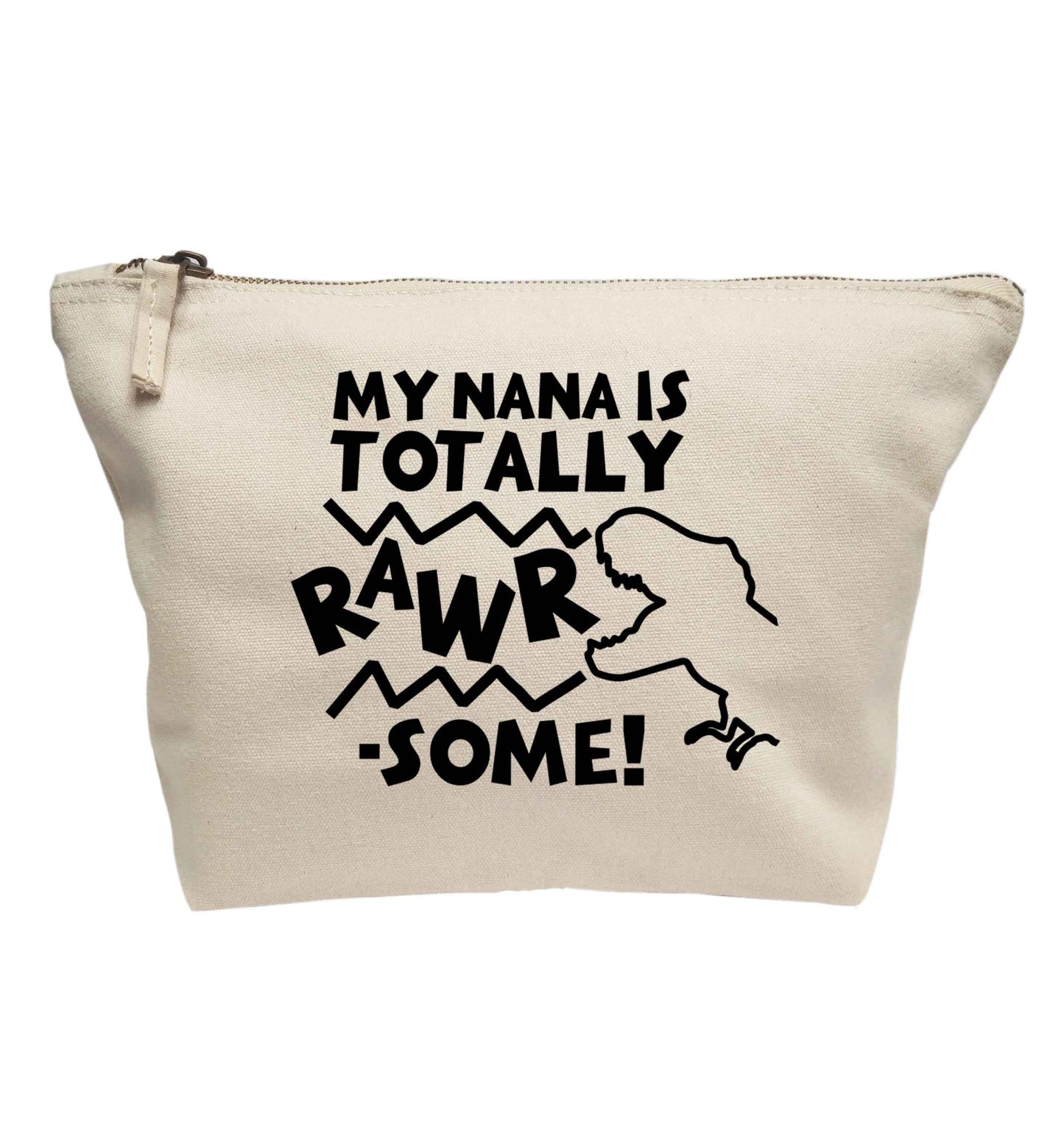 My nana is totally rawrsome | Makeup / wash bag