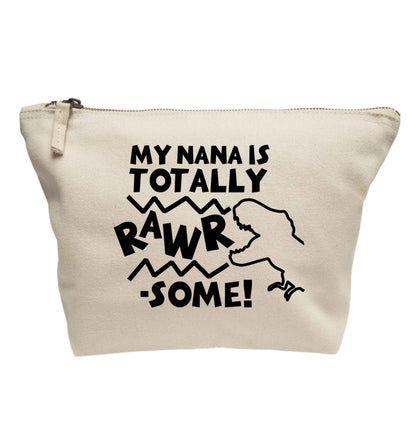 My nana is totally rawrsome | Makeup / wash bag