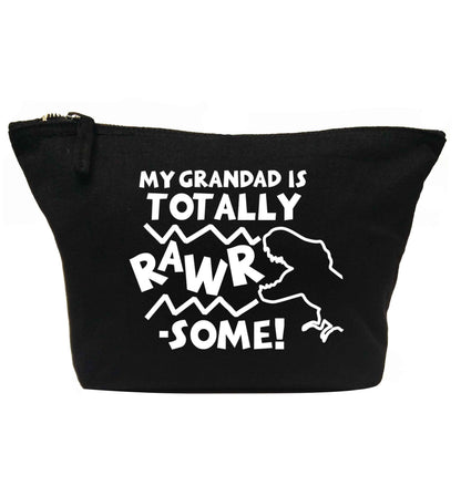 My grandad is totally rawrsome | Makeup / wash bag