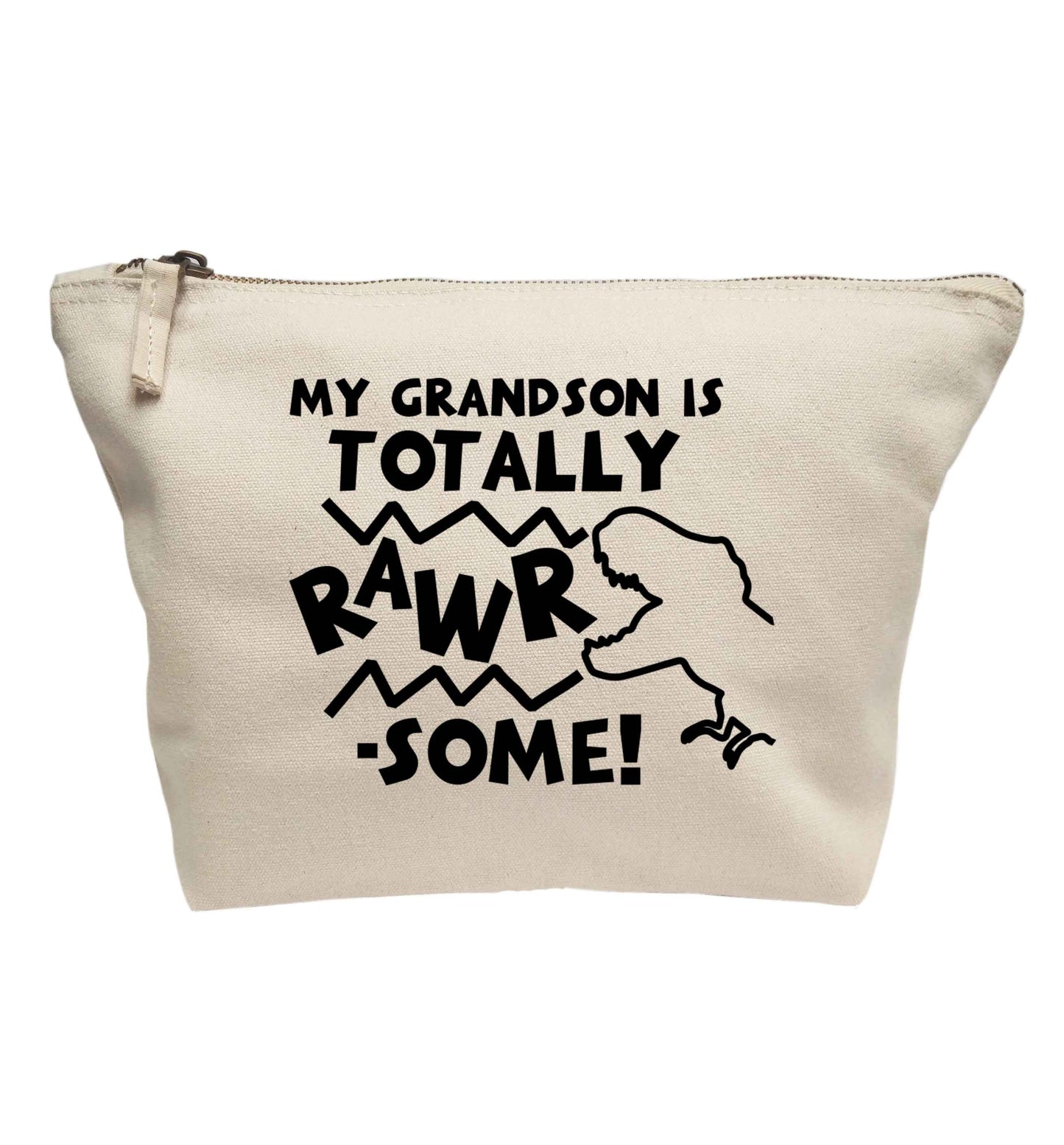 My grandson is totally rawrsome | Makeup / wash bag