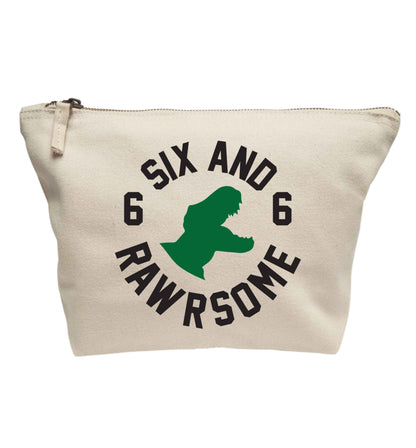 Six and rawrsome | Makeup / wash bag