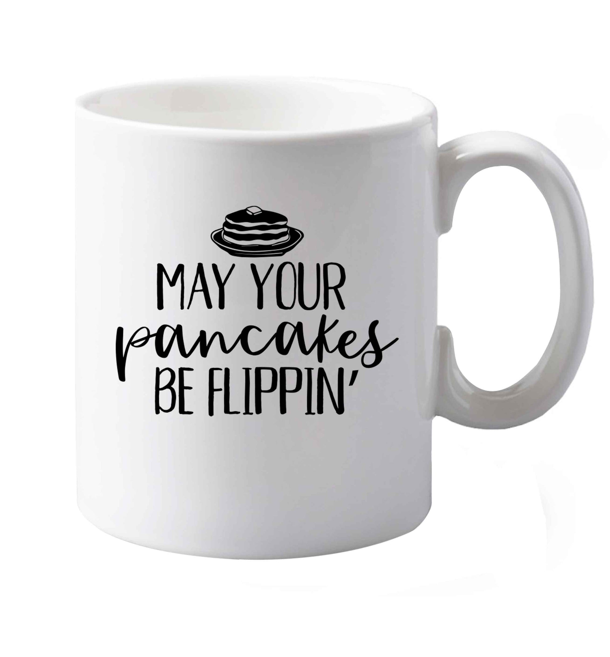 10 oz Favourite Type Pan Pancake ceramic mug both sides