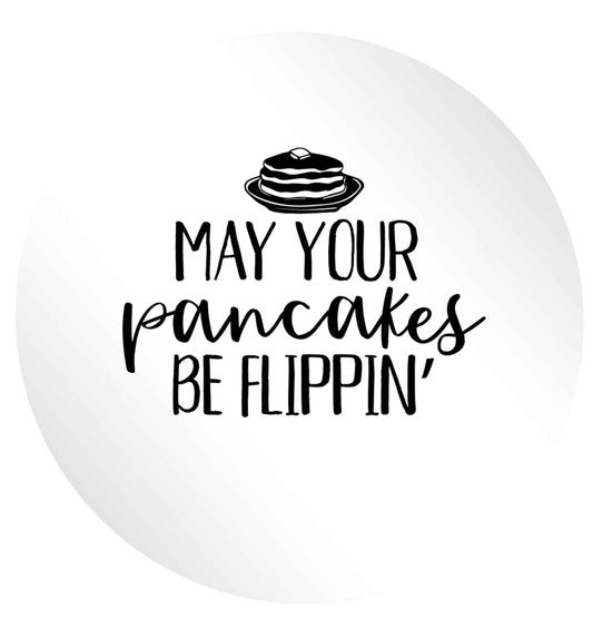 May your pancakes be flippin' 24 @ 45mm matt circle stickers