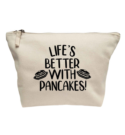 Life's better with pancakes | Makeup / wash bag