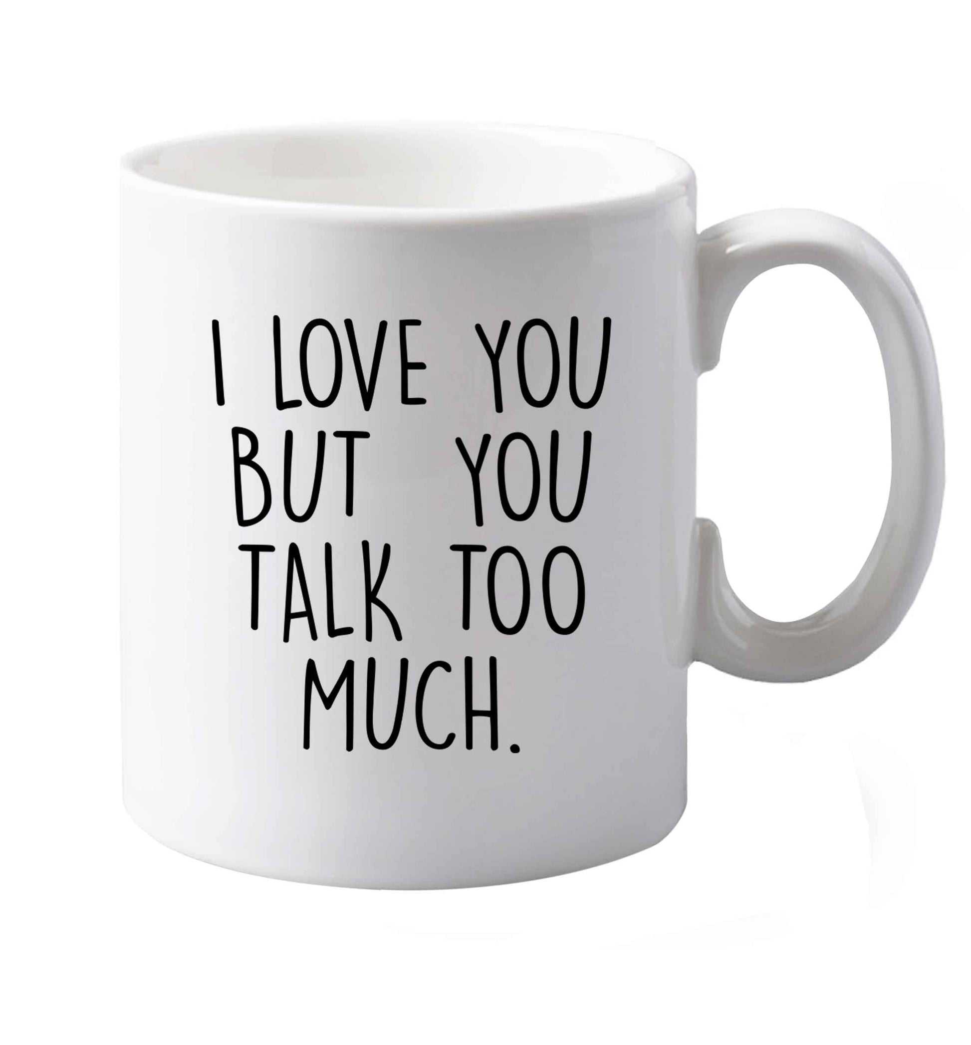 10 oz Favourite Type Pan Pancake ceramic mug both sides