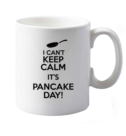 10 oz Favourite Type Pan Pancake ceramic mug both sides