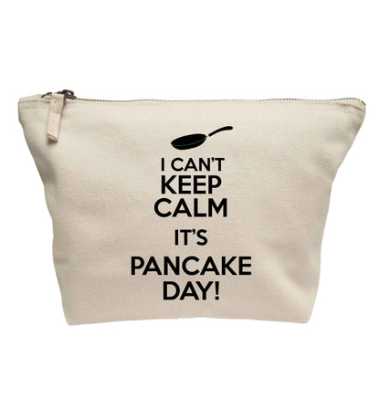 I can't keep calm it's pancake day! | Makeup / wash bag