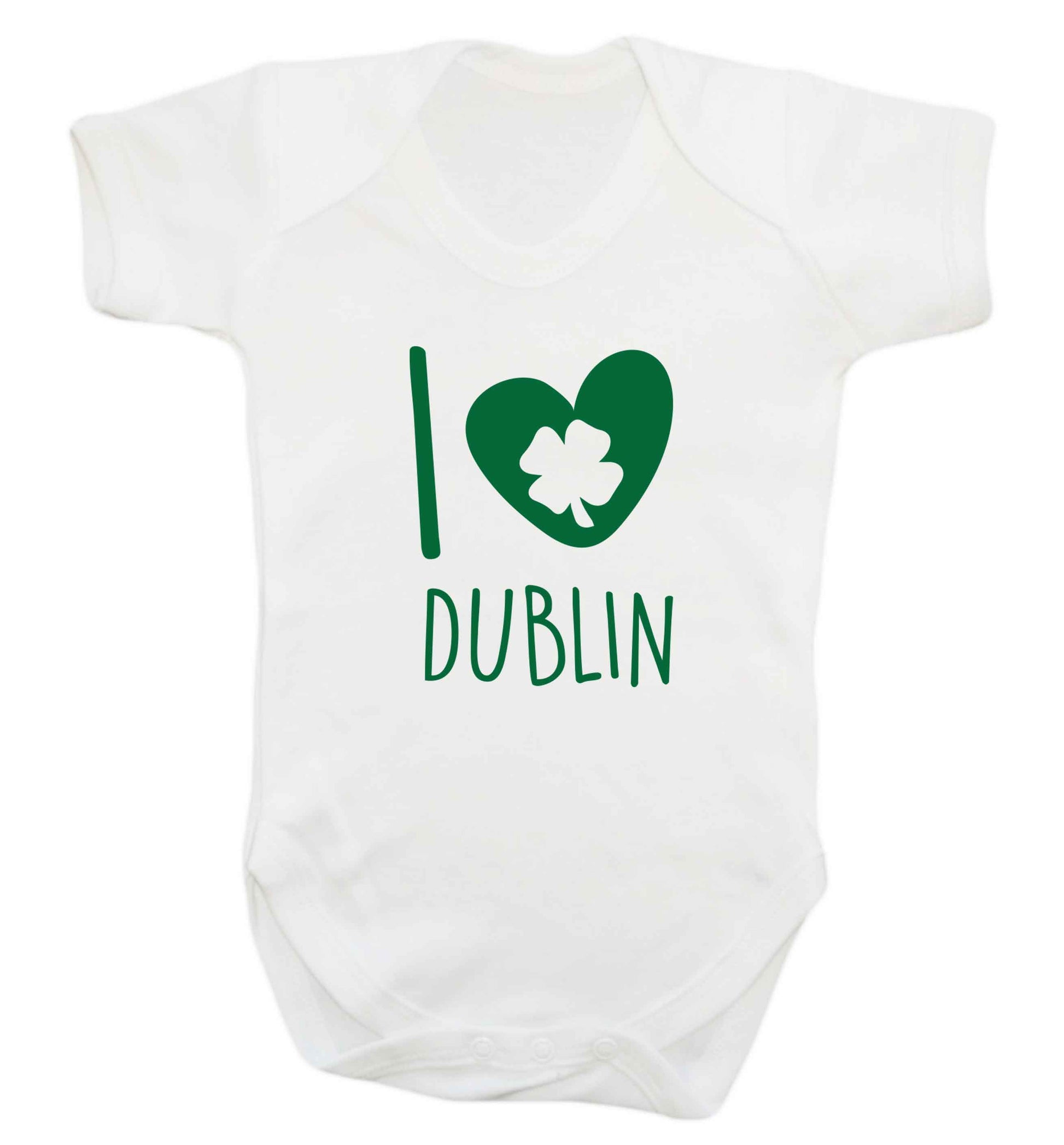 I love Dublin baby vest white 18-24 months