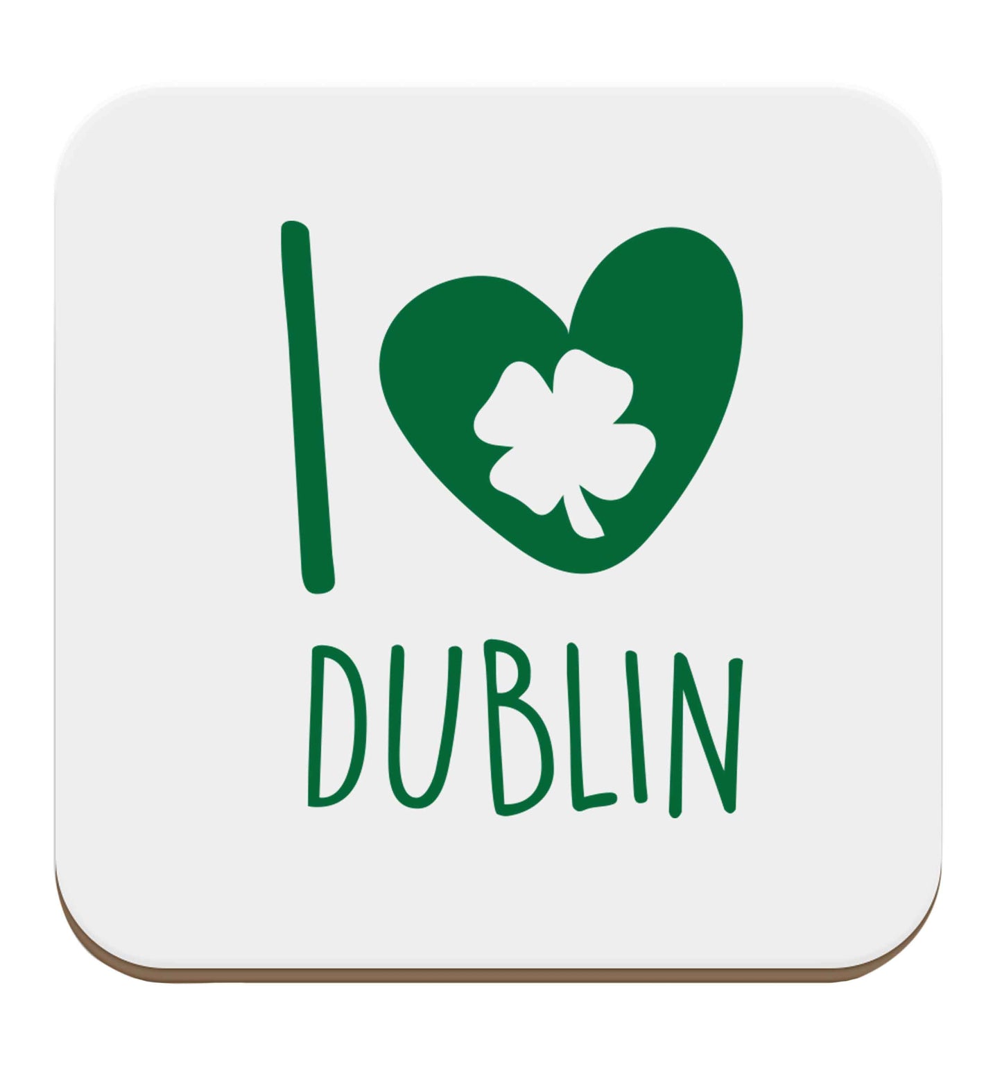 I love Dublin set of four coasters