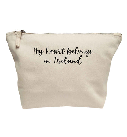 My heart belongs in Ireland | Makeup / wash bag
