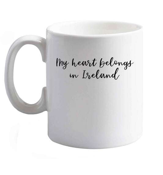 10 oz Favourite Type Pan Pancake ceramic mug right handed
