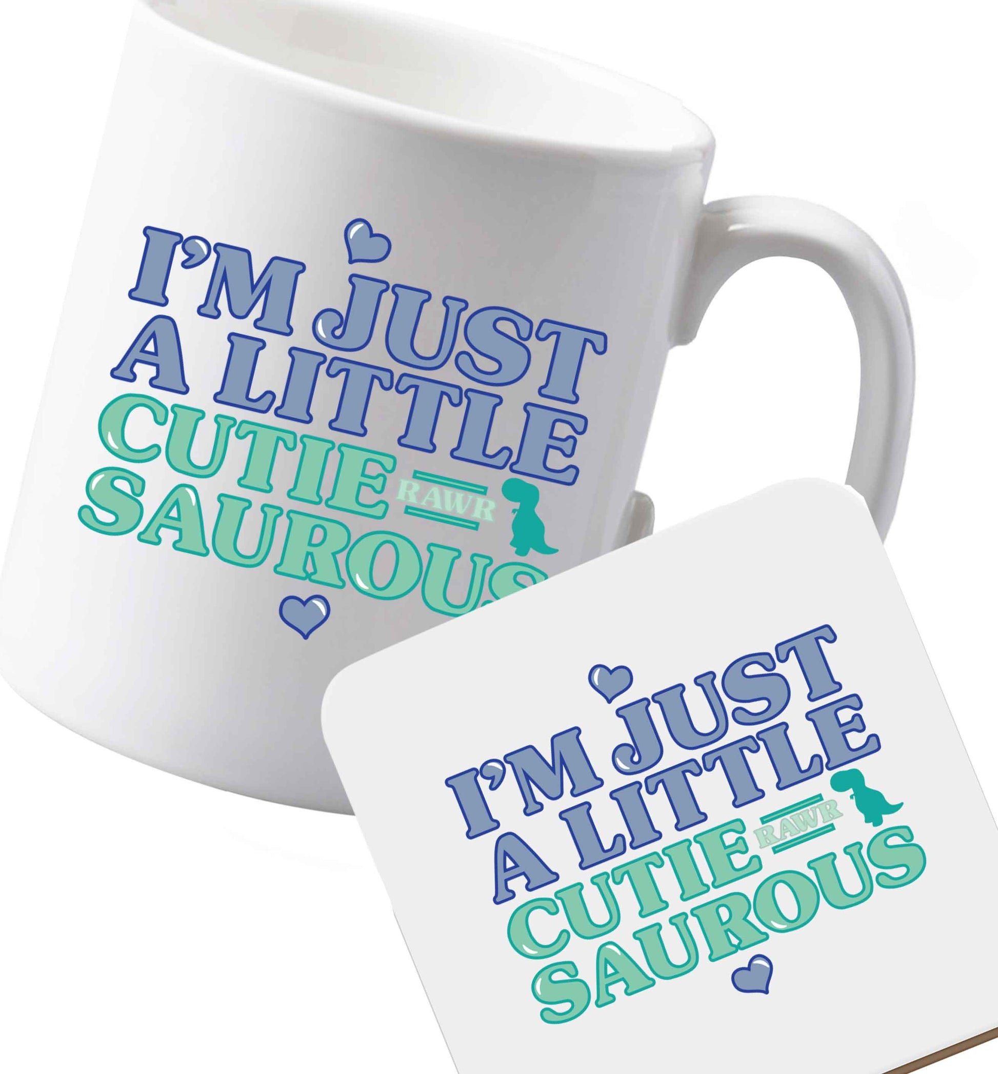 10 oz Ceramic mug and coaster Favourite Type Pan Pancake both sides