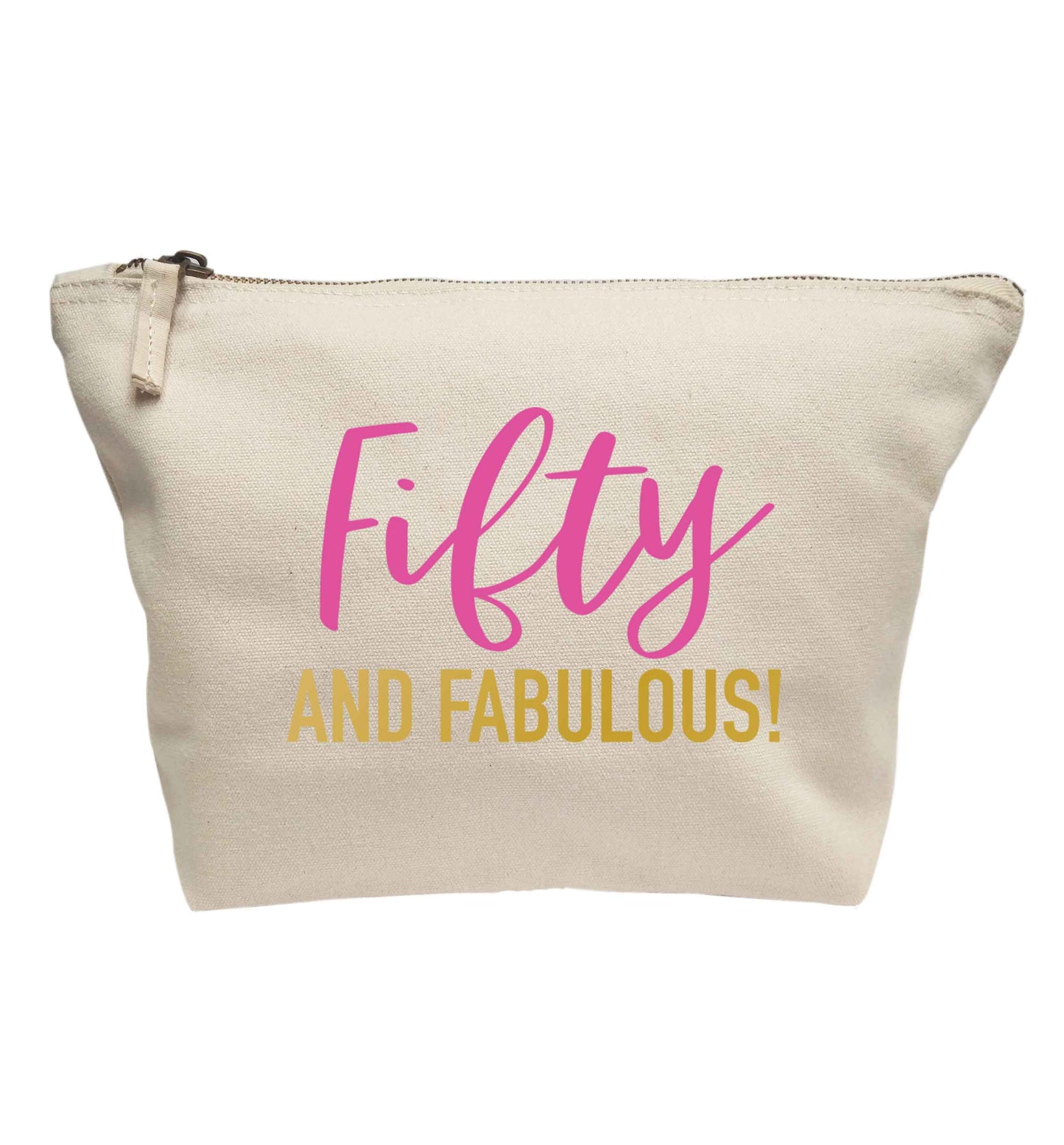 Fifty and fabulous | Makeup / wash bag