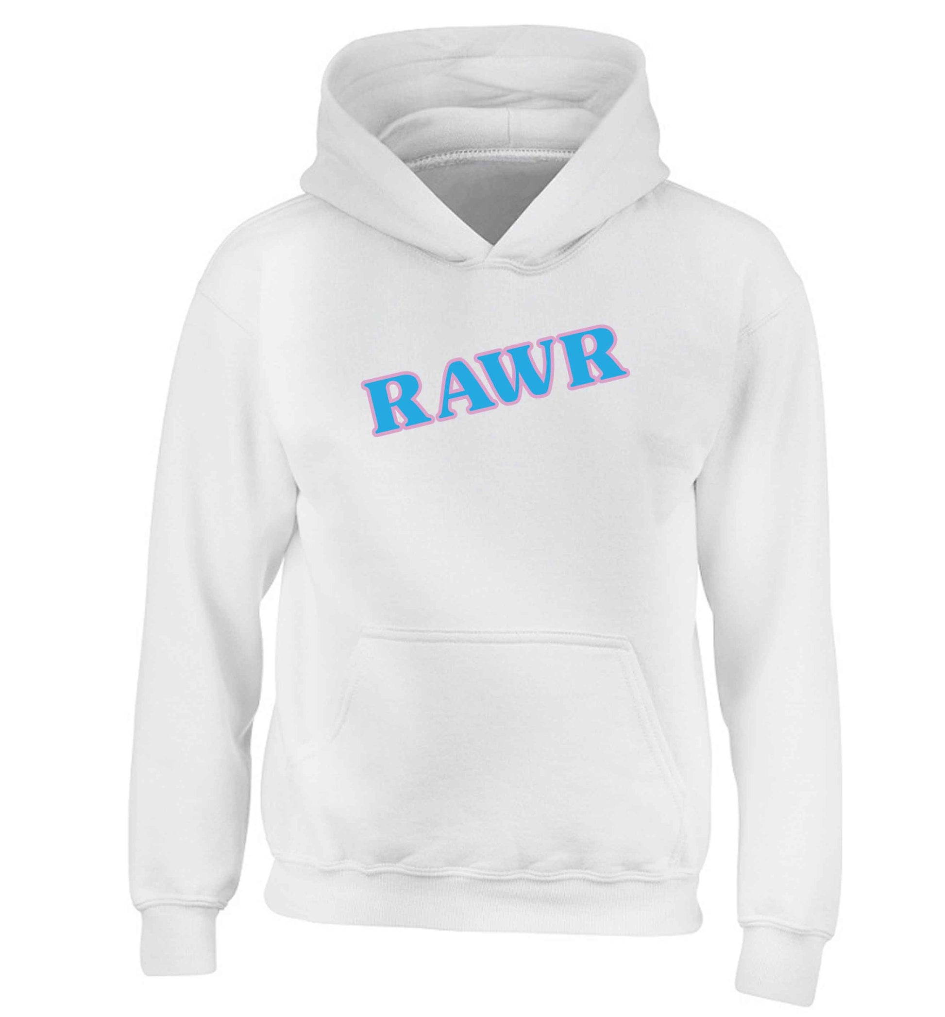 Rawr children's white hoodie 12-13 Years