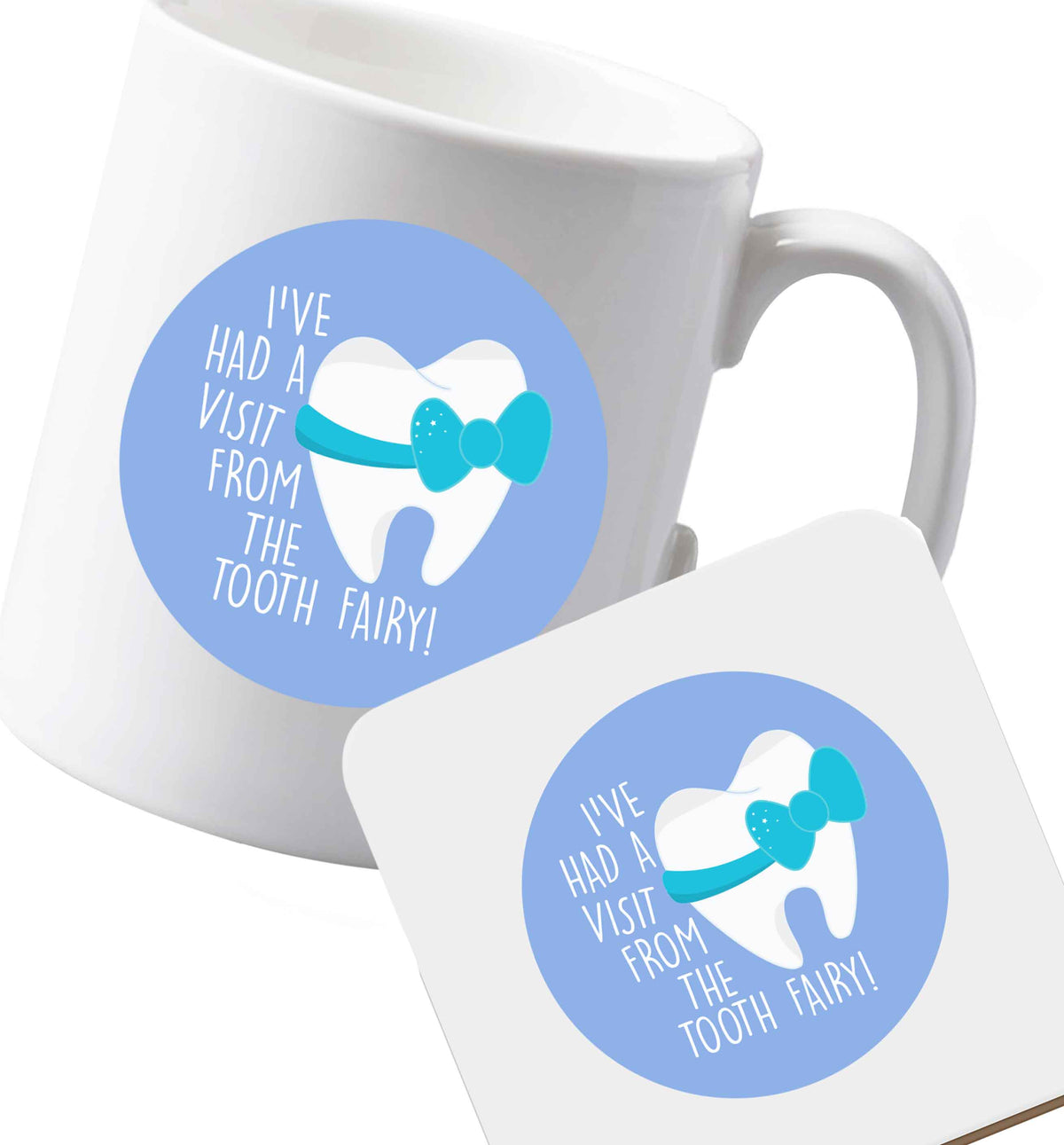 10 oz Ceramic mug and coaster Favourite Type Pan Pancake both sides