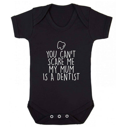 Minty Kisses Tooth Fairy (a) baby vest black 18-24 months