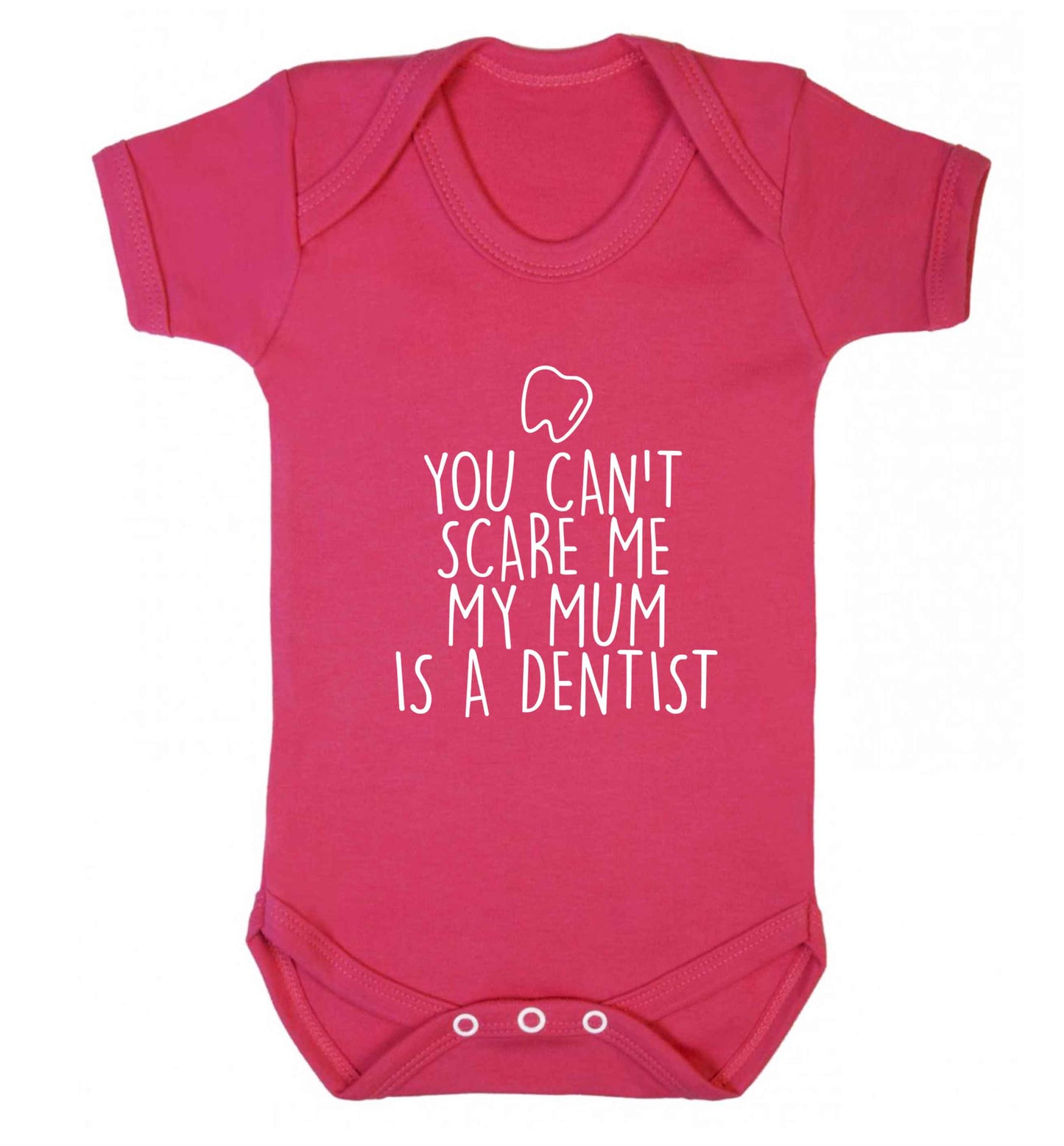 Minty Kisses Tooth Fairy (a) baby vest dark pink 18-24 months