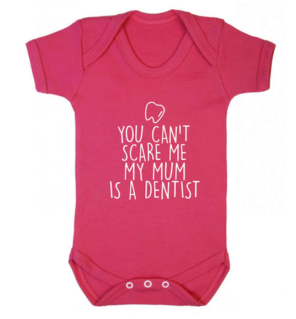 Minty Kisses Tooth Fairy (a) baby vest dark pink 18-24 months