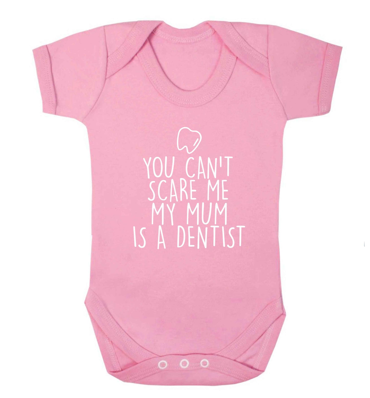 Minty Kisses Tooth Fairy (a) baby vest pale pink 18-24 months