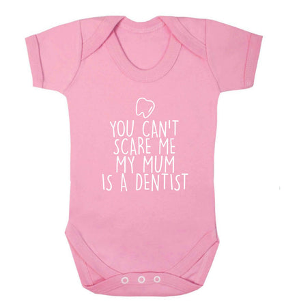 Minty Kisses Tooth Fairy (a) baby vest pale pink 18-24 months