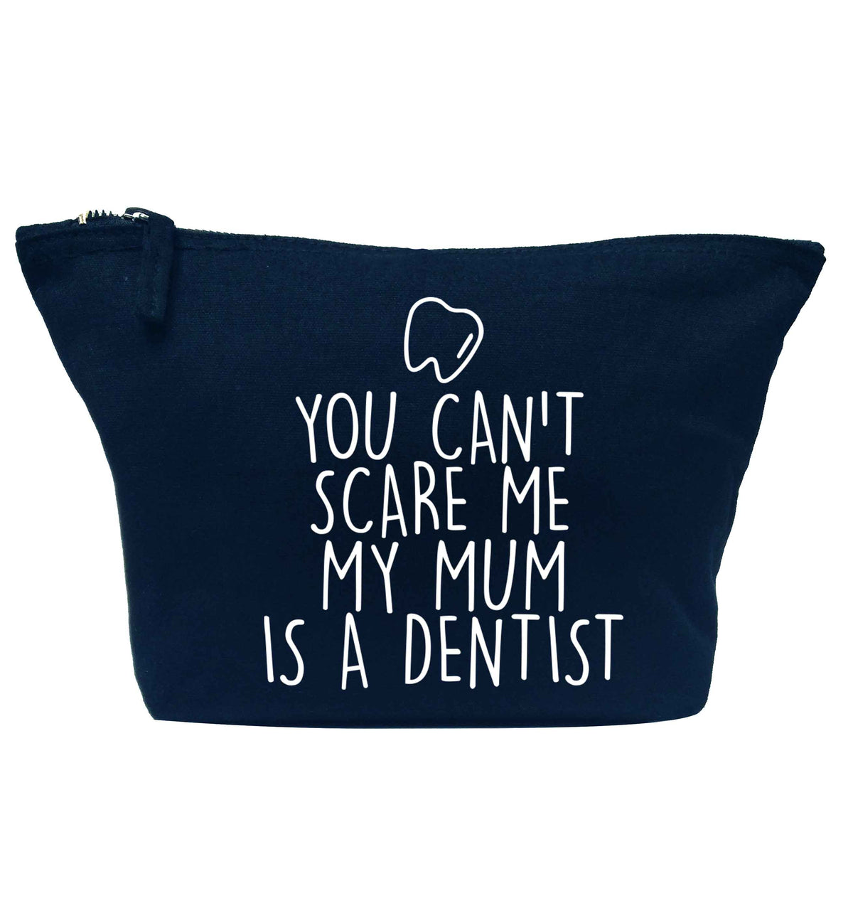 Minty Kisses Tooth Fairy (a) navy makeup bag