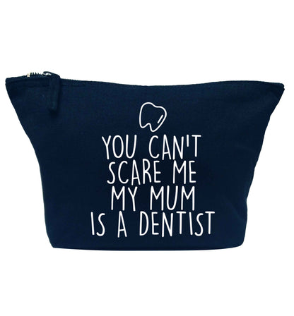 Minty Kisses Tooth Fairy (a) navy makeup bag
