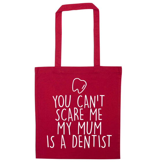Minty Kisses Tooth Fairy (a) red tote bag