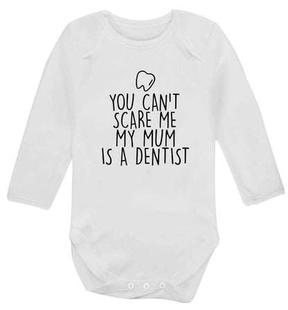 Minty Kisses Tooth Fairy (a) baby vest long sleeved white 6-12 months