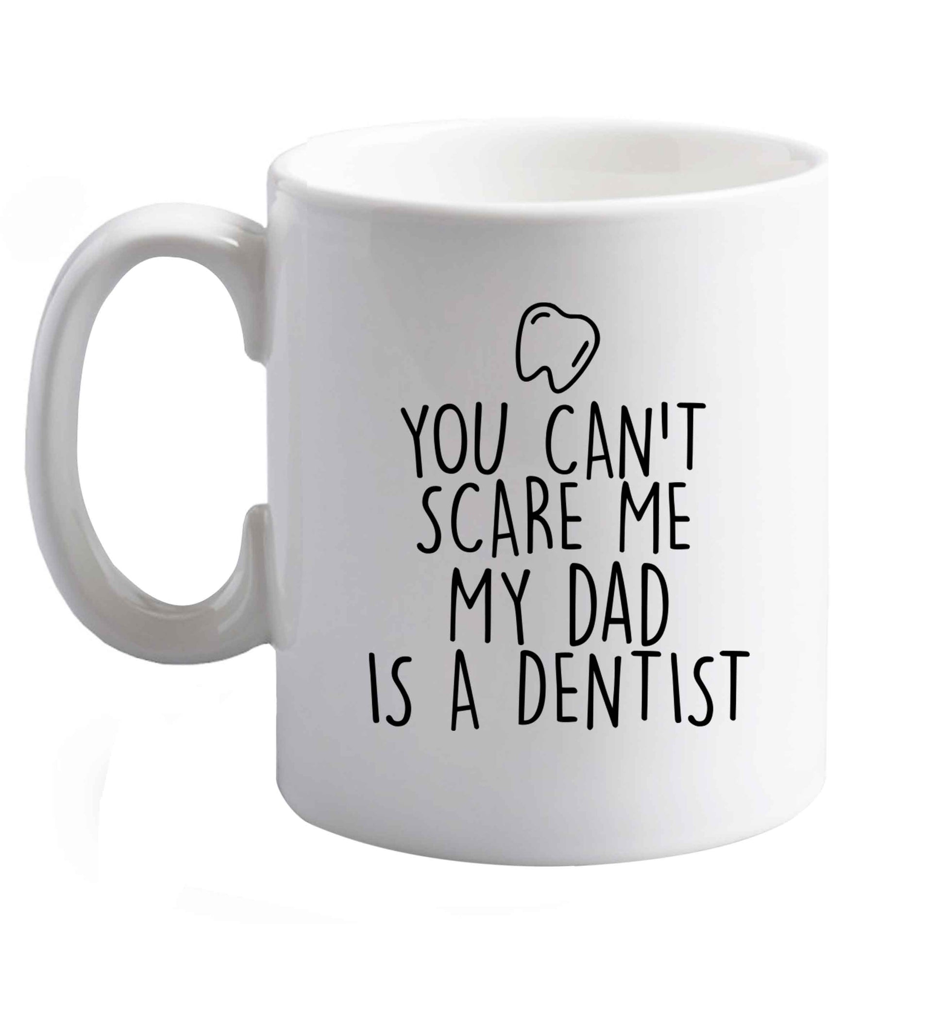 10 oz Favourite Type Pan Pancake ceramic mug right handed