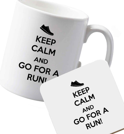 10 oz Ceramic mug and coaster Favourite Type Pan Pancake both sides