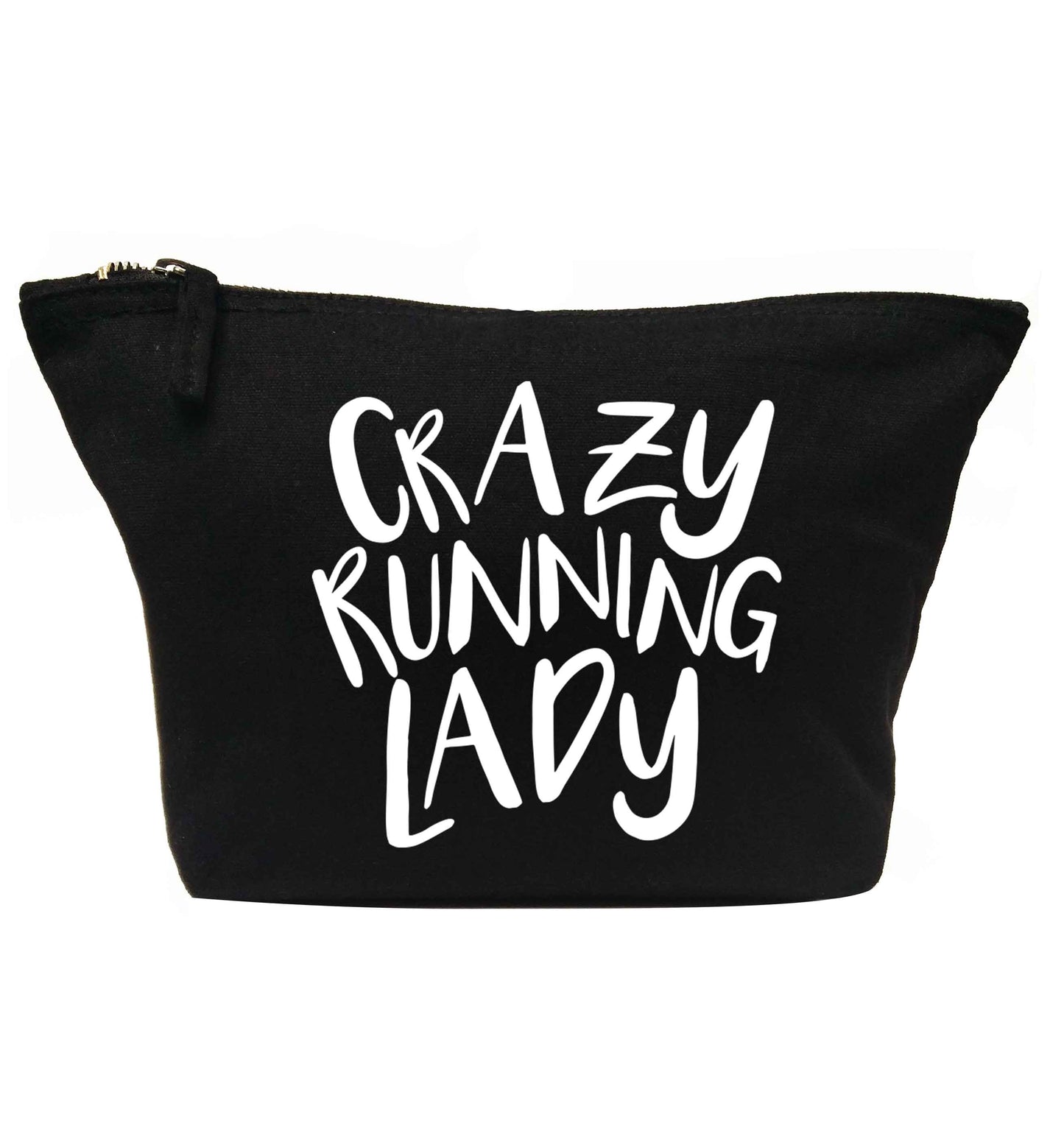 Crazy running lady | Makeup / wash bag