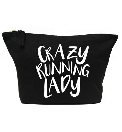 Crazy running lady | Makeup / wash bag
