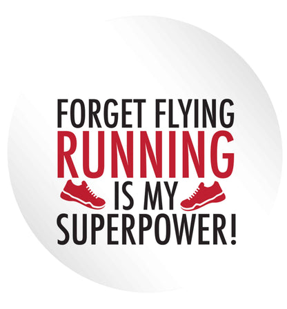 Crazy running dude 24 @ 45mm matt circle stickers