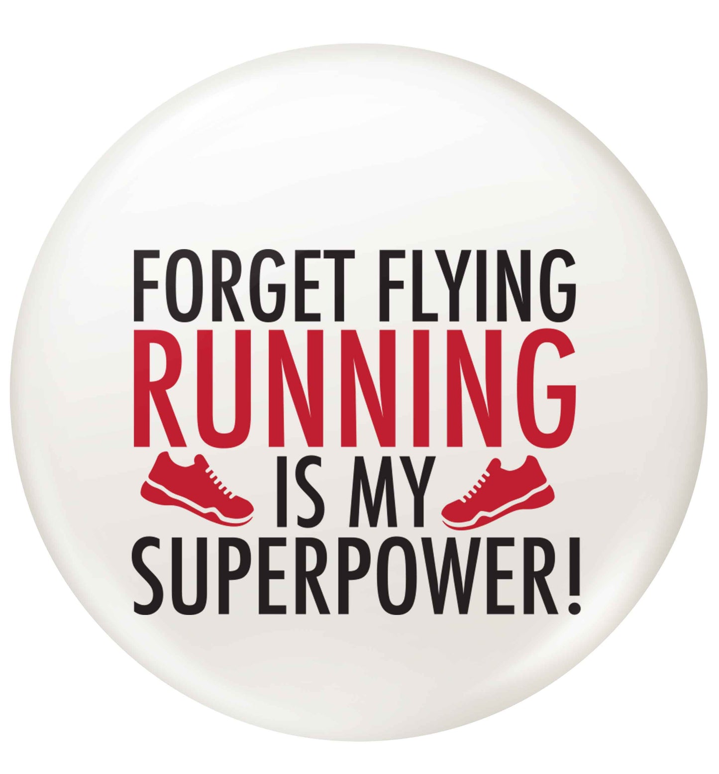Crazy running dude small 25mm Pin badge