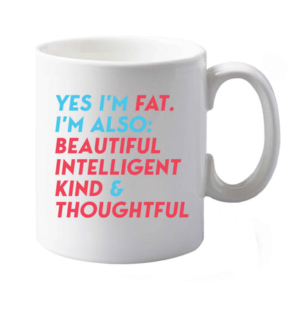 10 oz Favourite Type Pan Pancake ceramic mug both sides