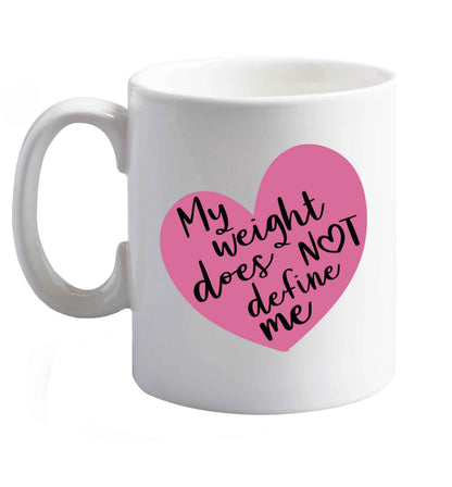 10 oz Favourite Type Pan Pancake ceramic mug right handed