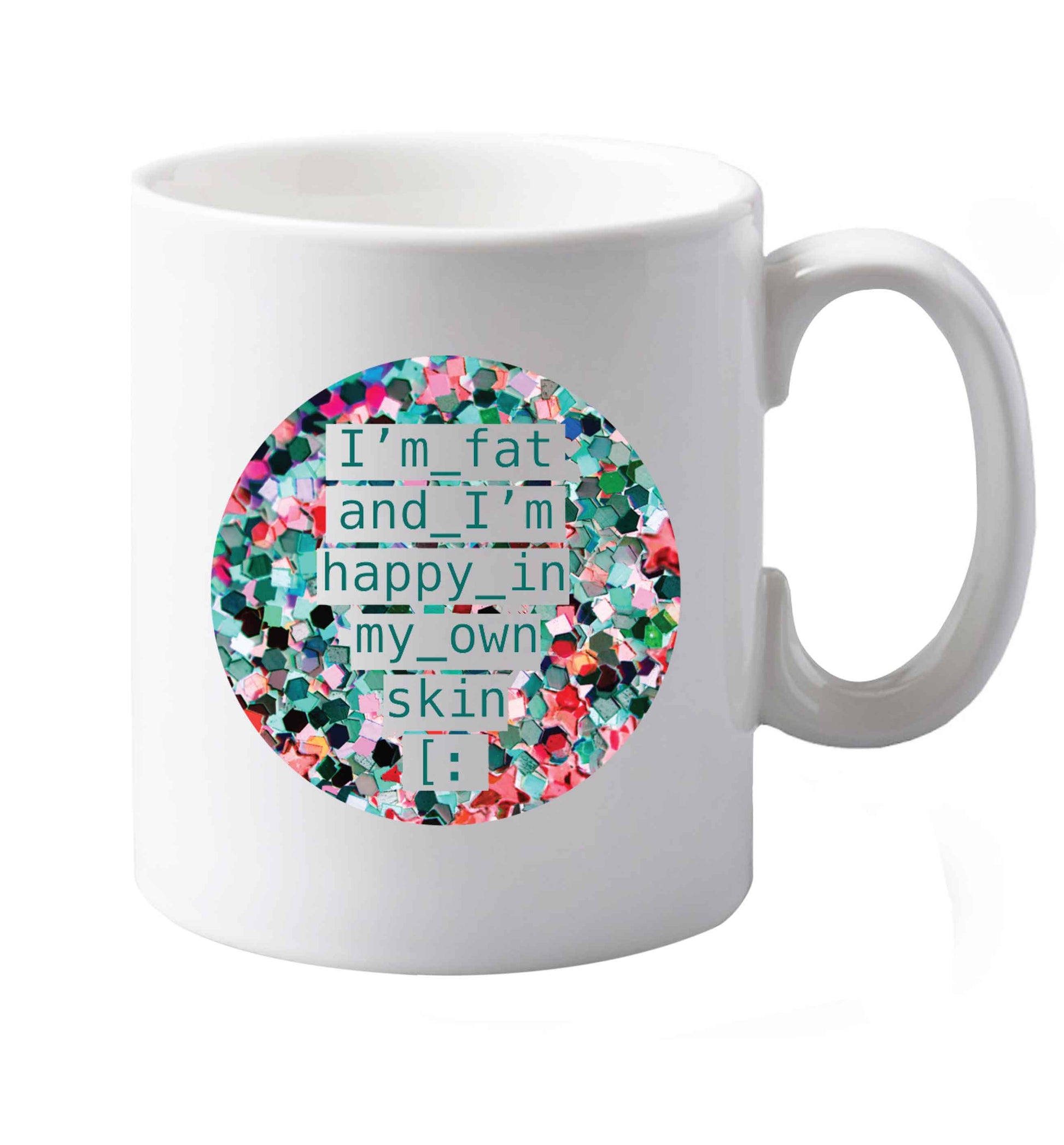10 oz Favourite Type Pan Pancake ceramic mug both sides